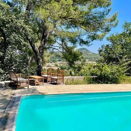 Confortable Studio Au Calme Avec Acces Piscine Et Parking Bouc-Bel-Air Exterior photo